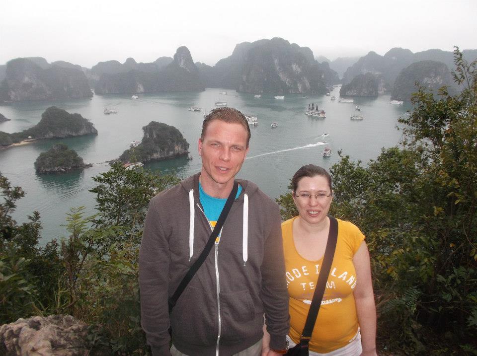 Happy time with  Halong bay tours