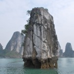 Islet in Halong bay